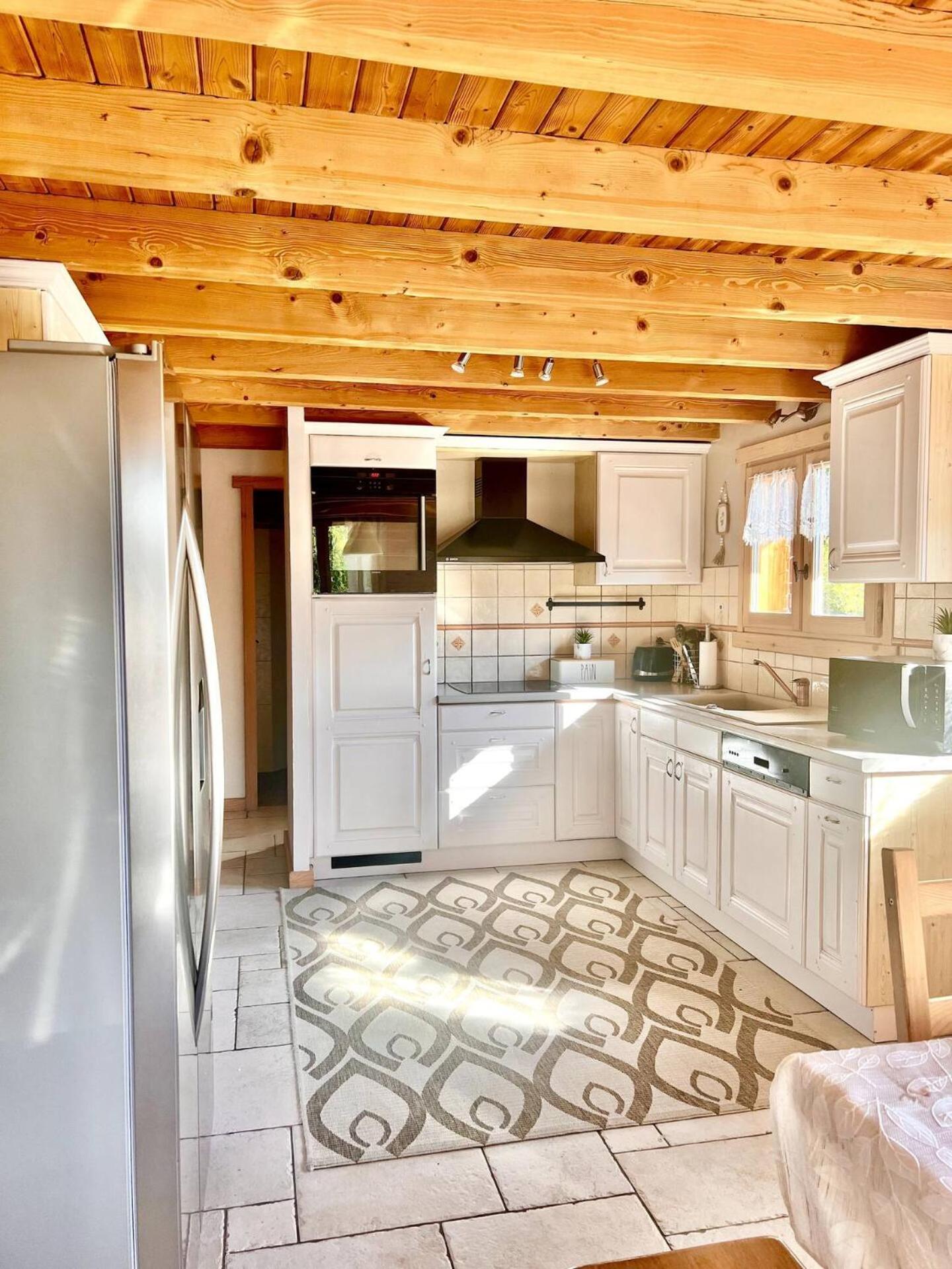 Charming Family Chalet For 8 People, With Private Hot Tub Les Clefs 외부 사진